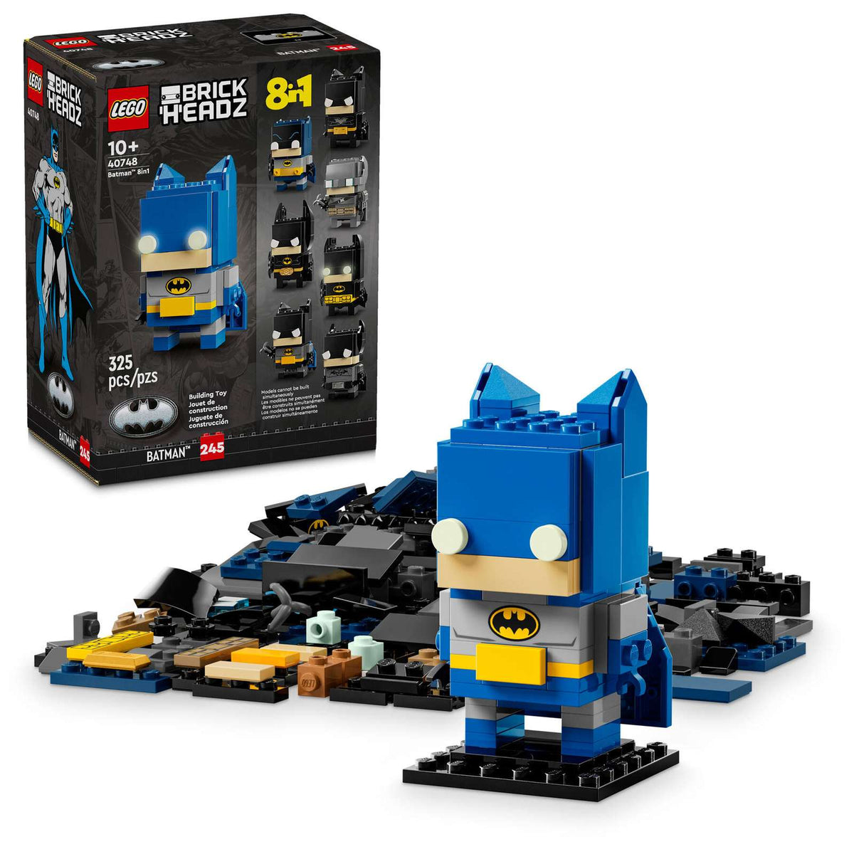 40748 LEGO BrickHeadz DC Comics Super Heroes Batman 8in1 *RETIRED*