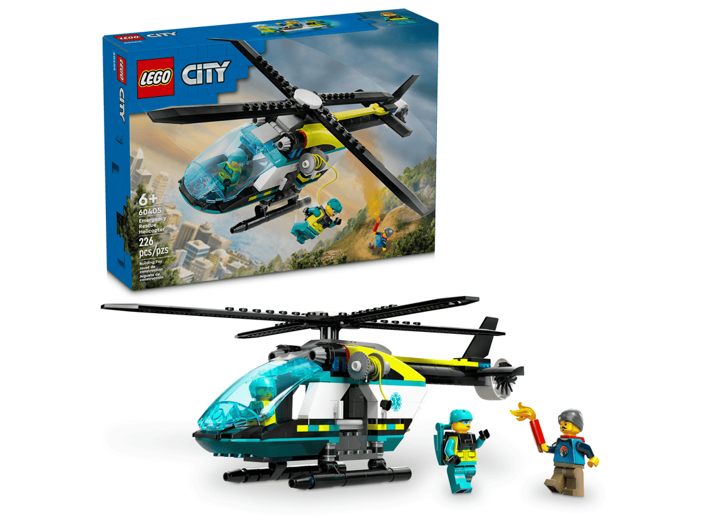60405 LEGO City Emergency Rescue Helicopter *RETIRED*