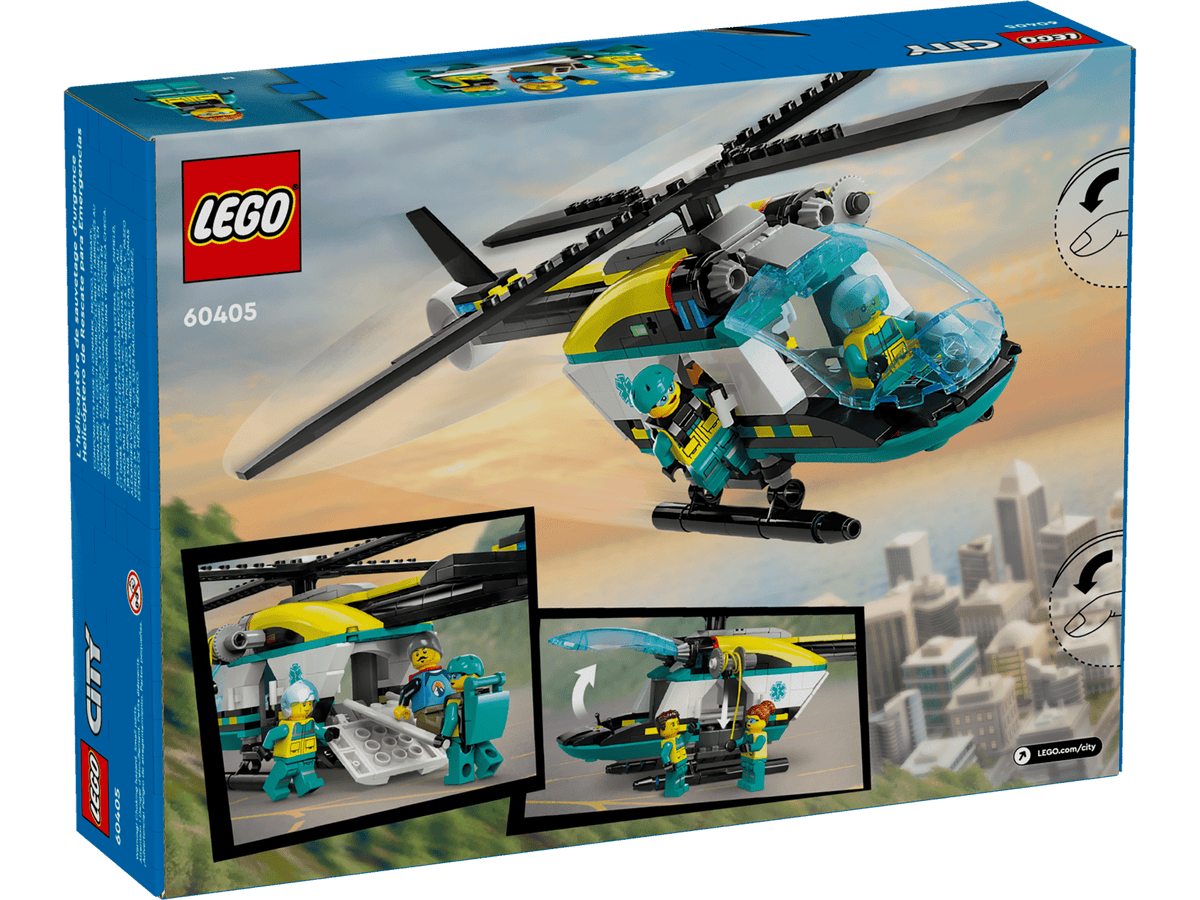 60405 LEGO City Emergency Rescue Helicopter *RETIRED*