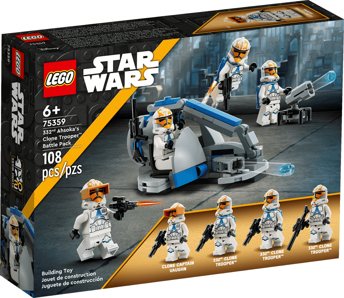 75359 LEGO Star Wars The Clone Wars 332nd Ahsoka's Clone Trooper Battle Pack *RETIRED*
