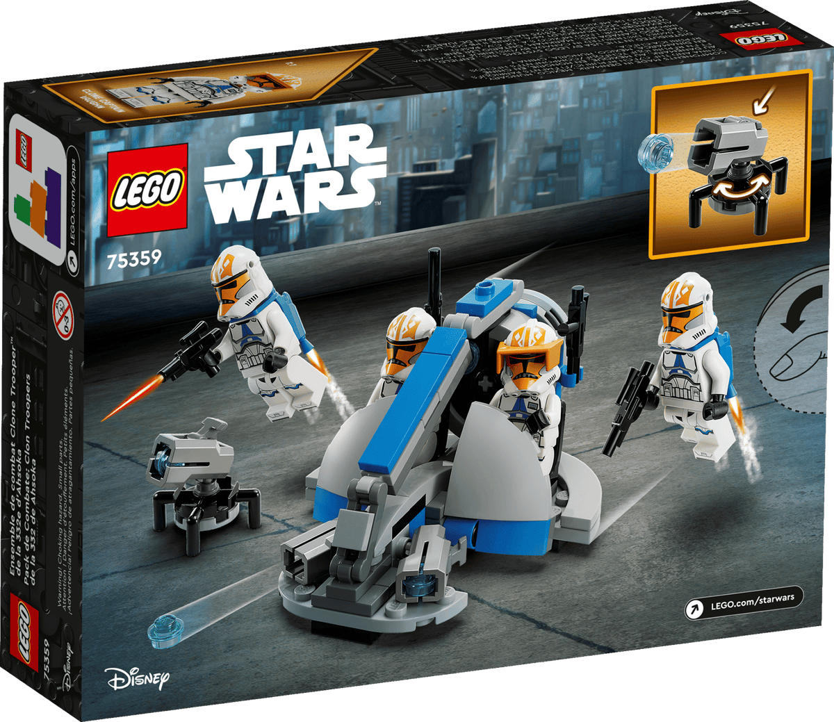 75359 LEGO Star Wars The Clone Wars 332nd Ahsoka's Clone Trooper Battle Pack *RETIRED*