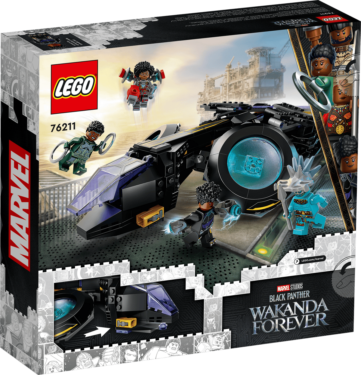 76211 LEGO Black Panther Shuri's Sunbird *RETIRED*