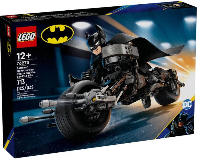 76273 Batman Construction Figure and the Bat-Pod Bike