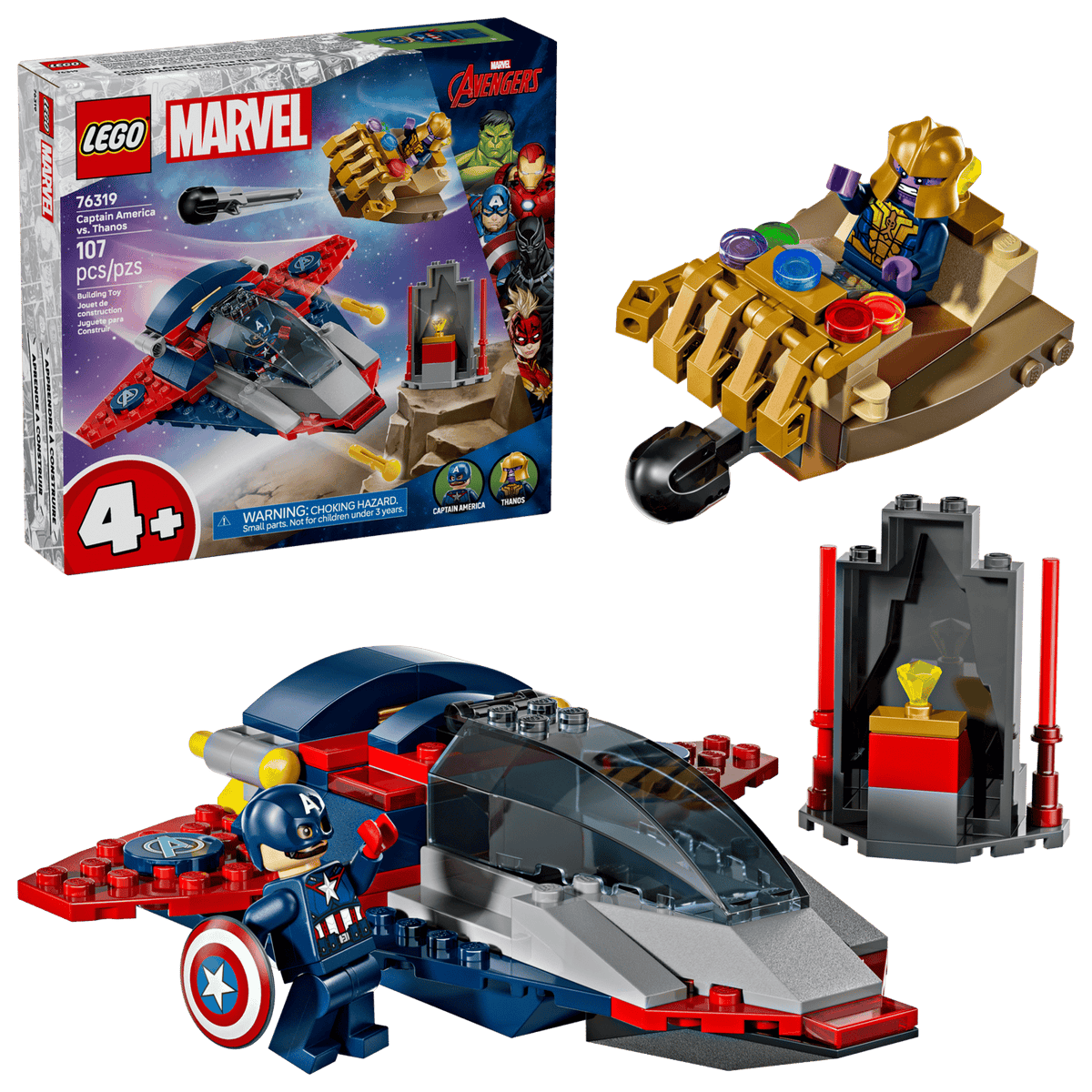 76319 LEGO Avengers Captain America vs. Thanos