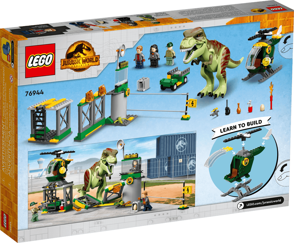 76944 LEGO Jurassic World Dominion T. rex Dinosaur Breakout *RETIRED*