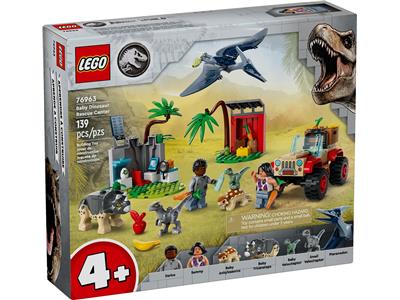 76963 LEGO Jurassic World Camp Cretaceous Baby Dinosaur Rescue Center *RETIRED*