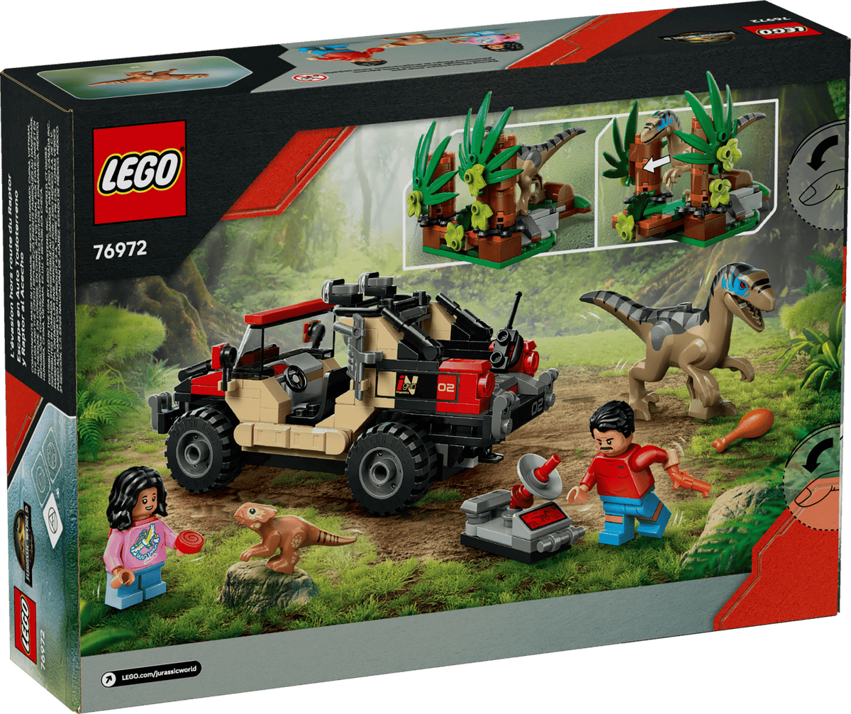 76972 LEGO Jurassic World Rebirth Raptor Off-Road Escape