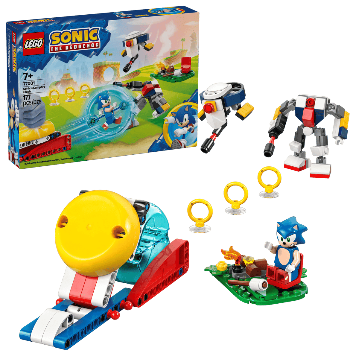 77001 LEGO Sonic the Hedgehog Sonic's Campfire Clash