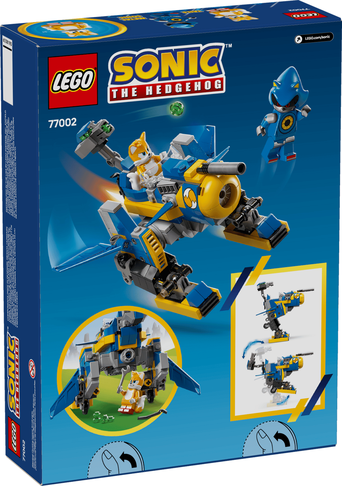 77002 LEGO Sonic the Hedgehog Cyclone vs. Metal Sonic